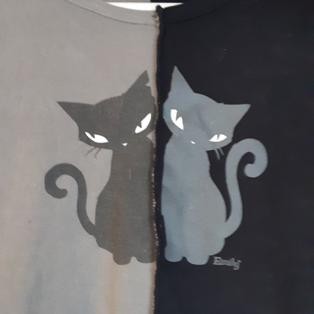 lot of 3 cute Emily Strange vintage goth t-shirts, size small